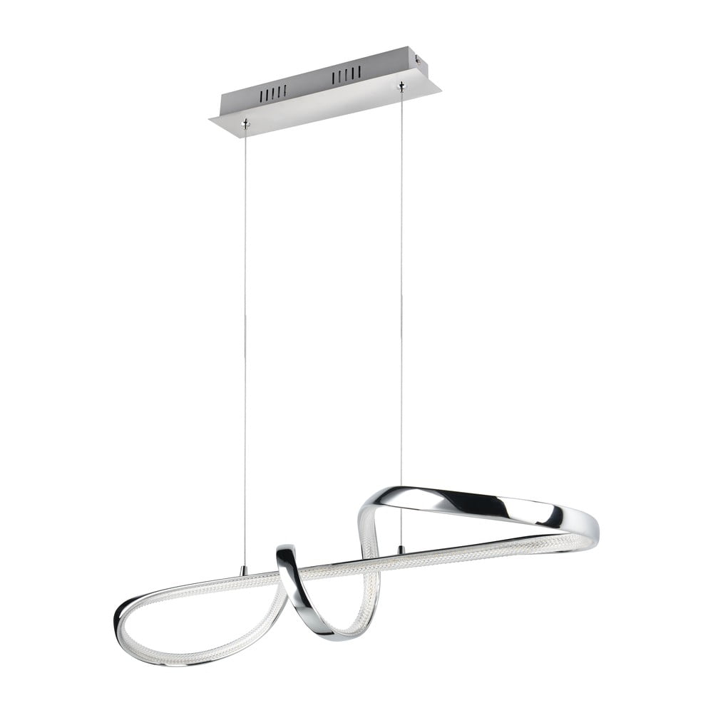 Lampa wisząca LED w kolorze srebra Padua – Reality