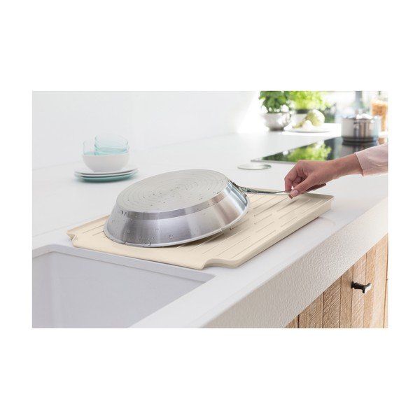 Beżowy metalowy ociekacz 49x38,5 cm – Brabantia-image-2