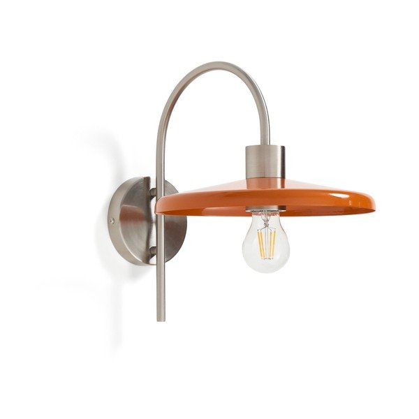 Pomarańczowy kinkiet ø 27 cm Nuvira – Kave Home