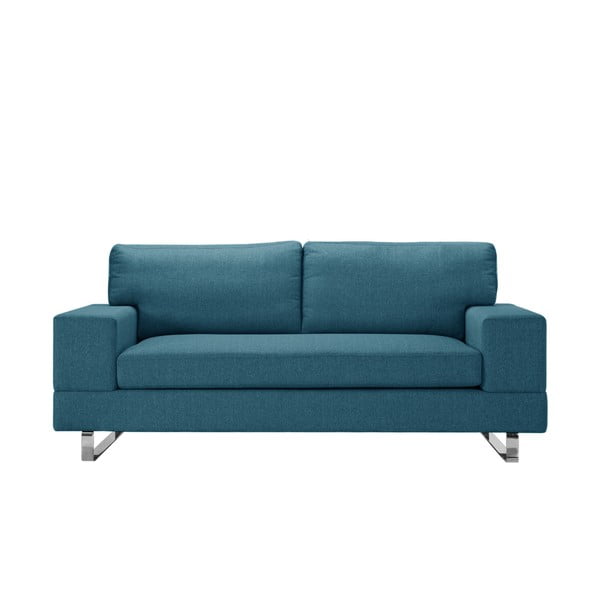 Niebieska sofa 3-osobowa Corinne Cobson Dahlia