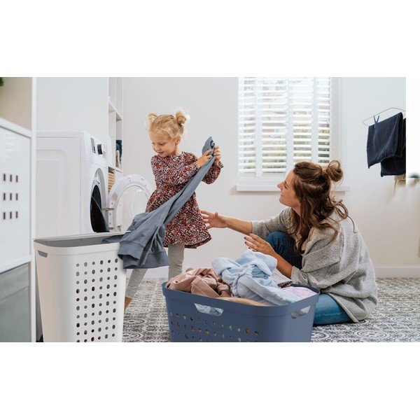 Plastikowy kosz na pranie 39 l Jona – Rotho-image-2
