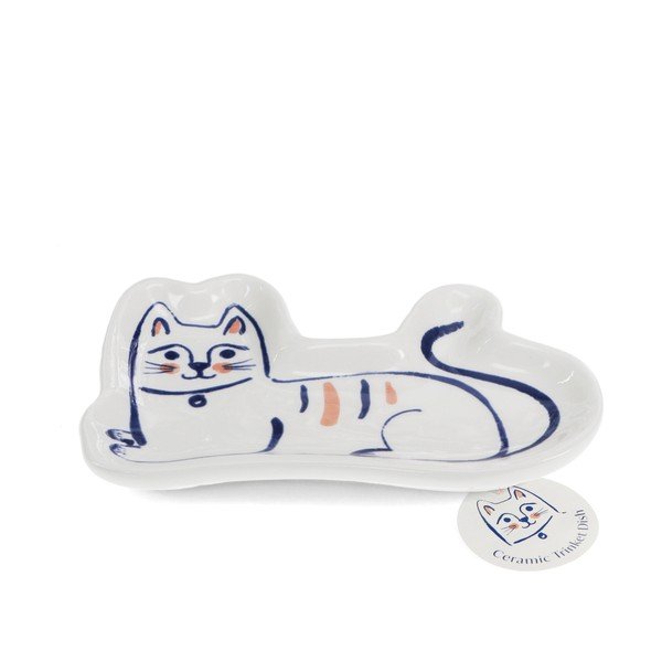 Stojak na biżuterię ceramiczny Cat – Rex London-image-2