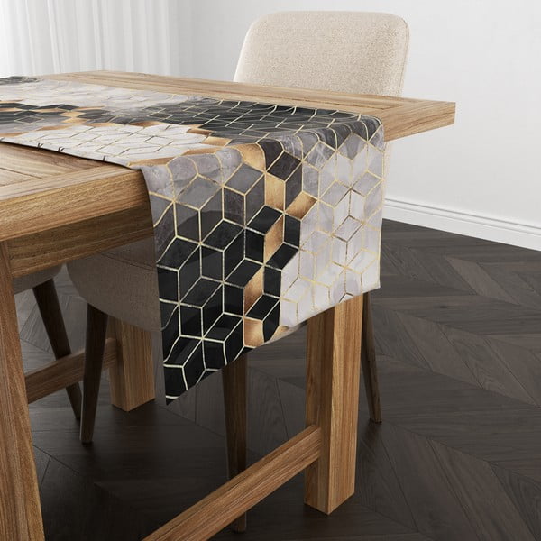 Bieżnik 140x45 cm Optic – Minimalist Cushion Covers-image-1