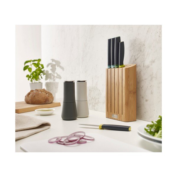 Komplet noży w bambusowym stojaku Joseph Joseph Elevate-image-4