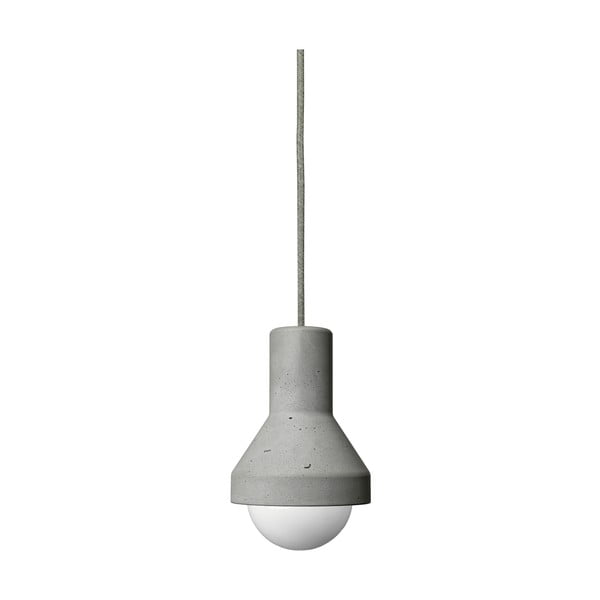 Szara lampa betonowa Jakuba Velínskiego, 1,2 m