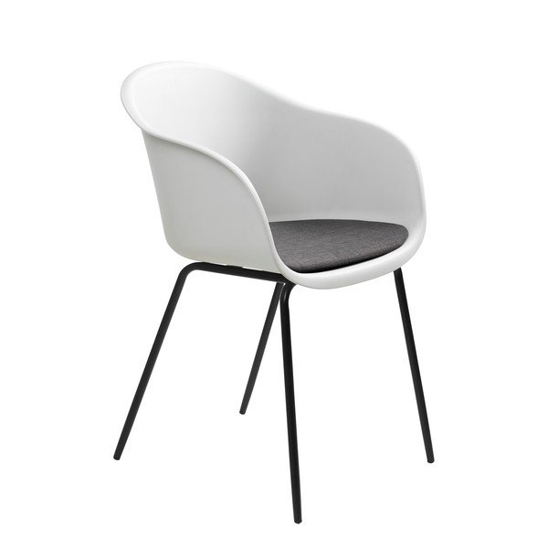 Białe krzesło Unique Furniture Topley