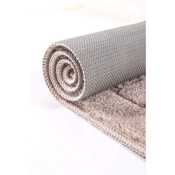 Brązowe dywaniki łazienkowe zestaw 2 szt. 50x80 cm Kareli – Foutastic-image-4