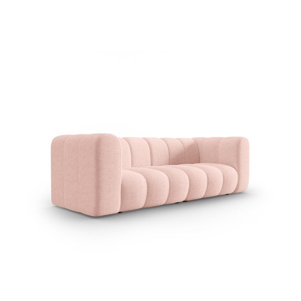 Różowa sofa 228 cm Lupine – Micadoni Home-image-2