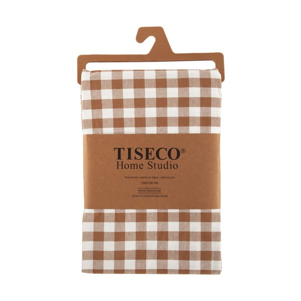 Bawełniany obrus 150x150 cm Gingham – Tiseco Home Studio-image-2