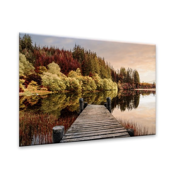 Szklany obraz Styler Autumn Path, 80x120 cm-image-2