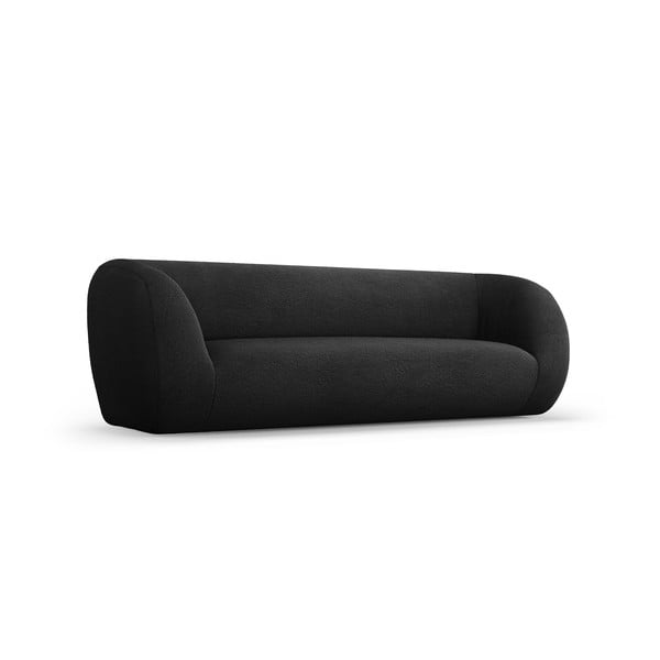 Ciemnoszara sofa z materiału bouclé 230 cm Essen – Cosmopolitan Design-image-2