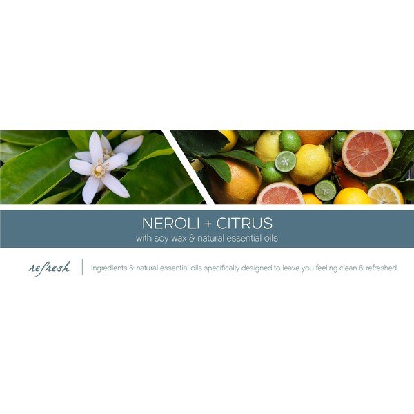 Świeczka zapachowa w szklanym pojemniku Goose Creek Neroli & Citrus, 60 godz. palenia-image-2