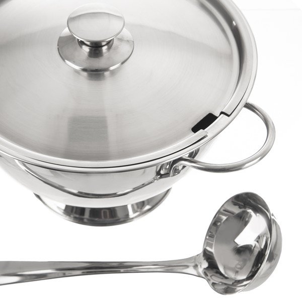 Misa ze stali nierdzewnej w kolorze srebra ø 26 cm – Orion-image-3