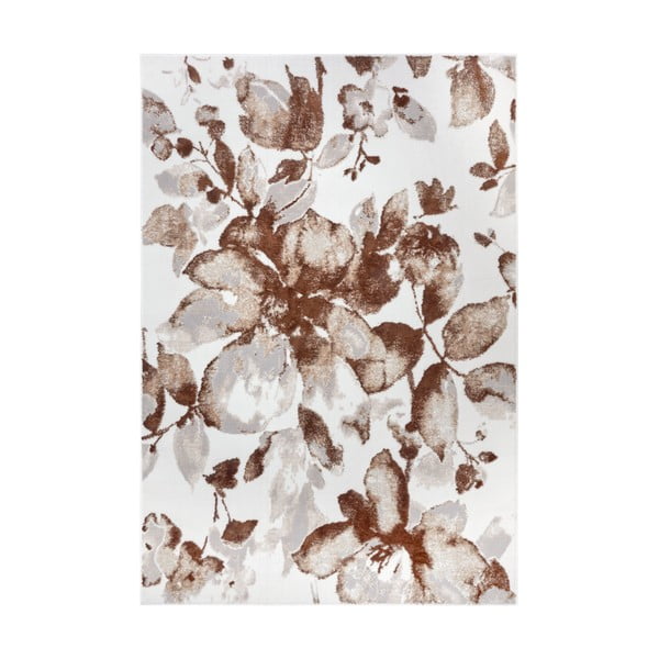 Brązowy dywan 160x235 cm Shine Floral – Hanse Home