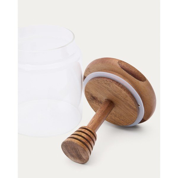 Szklany pojemnik na miód Nukha – Kave Home-image-3