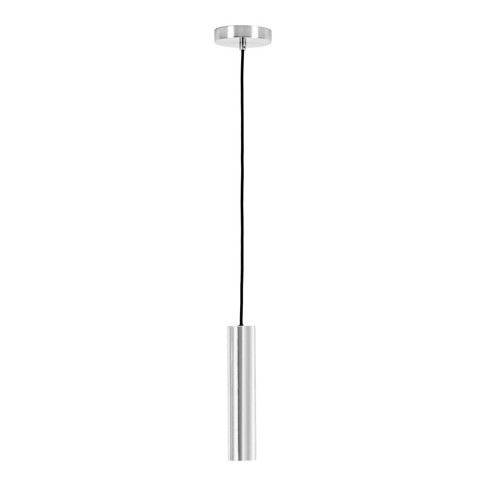 Stalowa lampa wisząca w kolorze srebra ø 6 cm Paris – House Nordic