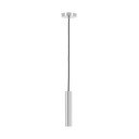 Stalowa lampa wisząca w kolorze srebra ø 6 cm Paris – House Nordic