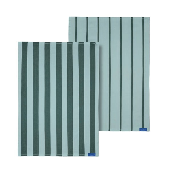 Bawełniane ścierki zestaw 2 szt. 50x70 cm Stripes – Mette Ditmer Denmark