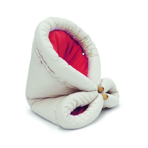 Mata wielofunkcyjna Blandito 150 cm, czerwona-image-3