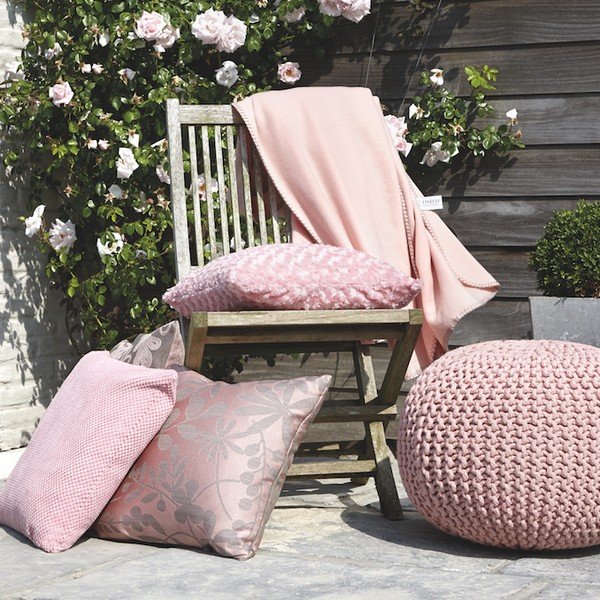 Szary puf dziergany ZicZac-image-1