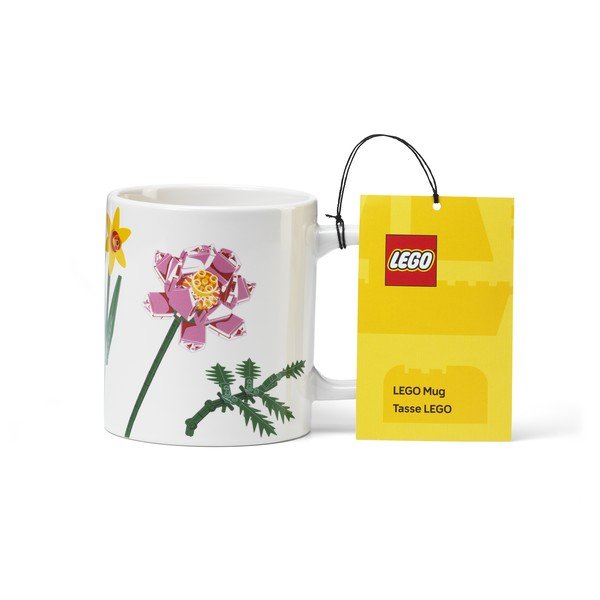 Biały ceramiczny kubek dla dzieci 300 ml Botanicals – LEGO®-image-1