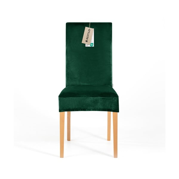 Zielony elastyczny pokrowiec na krzesło 48 cm Sento – Restilo