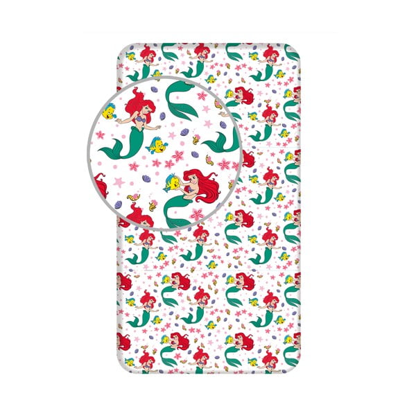 Bawełniane prześcieradło dziecięce z gumką 90x200 cm Ariela "Friends" – Jerry Fabrics