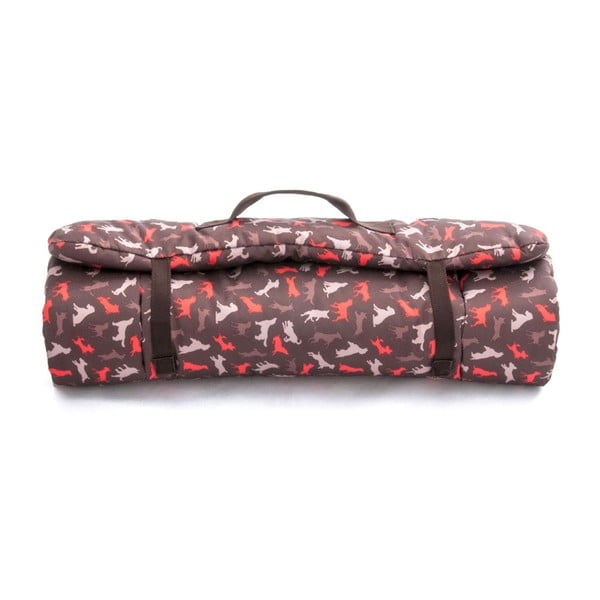 Brązowe legowisko podróżne dla psów 45x60 cm Outdoor Chill Pad Mocha S – P.L.A.Y.-image-3
