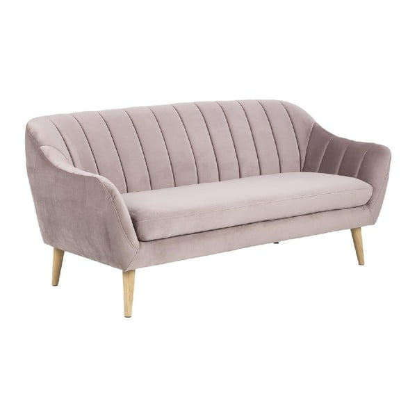 Różowa sofa Actona Doria