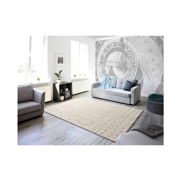 Biały dywan Universal Diwali White, 160x230 cm-image-1
