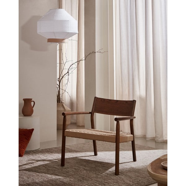 Fotel z plecionką Yalia – Kave Home-image-1
