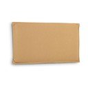 Musztardowy tapicerowany zagłówek 206x106 cm Tanit – Kave Home