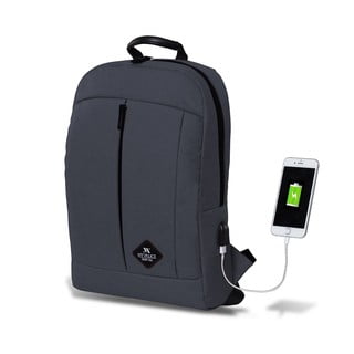 Antracytowy plecak z portem USB My Valice GALAXY Smart Bag