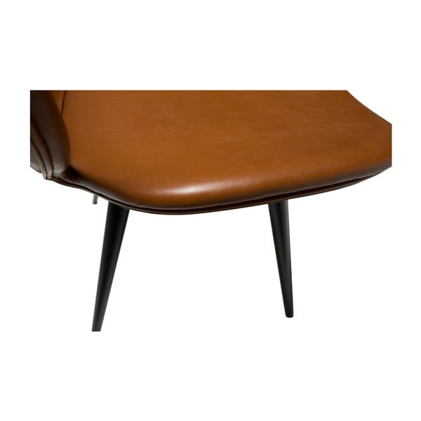 Brązowe krzesło ze skóry ekologicznej DAN-FORM Denmark Cloud-image-3