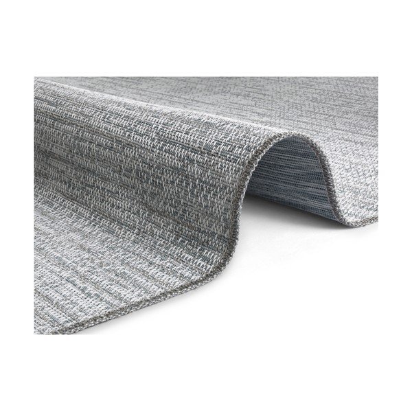Niebieski dywan odpowiedni na zewnątrz Elle Decoration Curious Lens, 77x150 cm-image-1