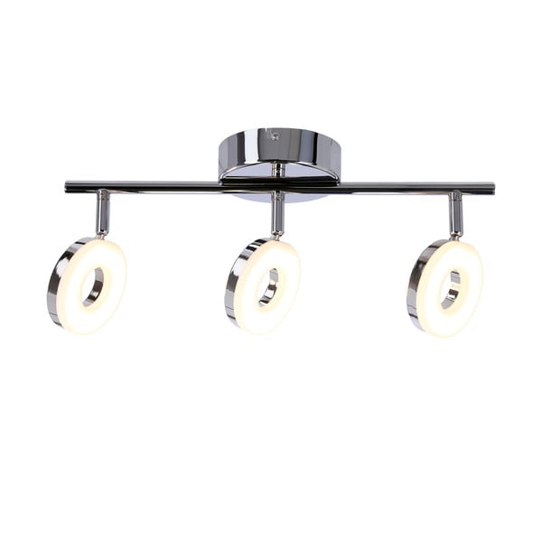 Lampa sufitowa LED w kolorze srebra z połyskiem 47x16 cm Thema – Candellux Lighting-image-3