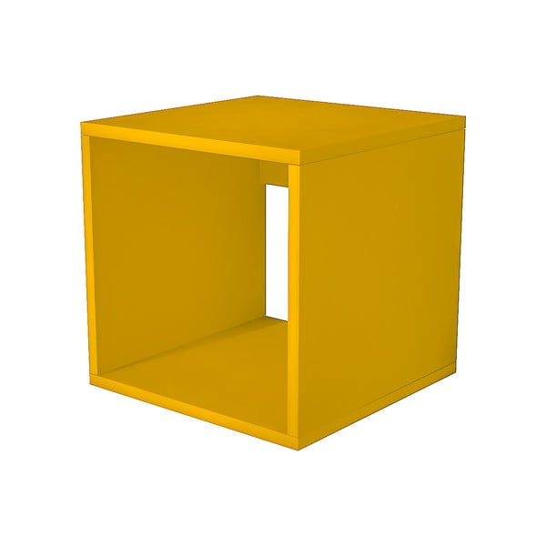 Żółty stolik nocny Biga - Gauge Concept