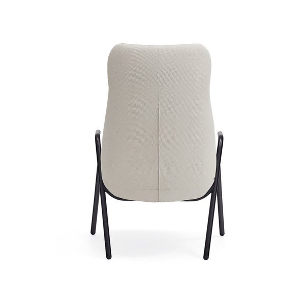 Biały fotel Teulat Dins, wys. 114 cm-image-4
