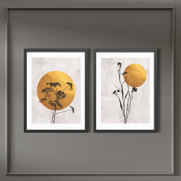 Obrazy zestaw 2 szt. 30x40 cm Charm – Styler-image-1