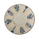 Jasnoniebiesko-kremowy kamionkowy talerz deserowy ø 16 cm Leonie – Bloomingville