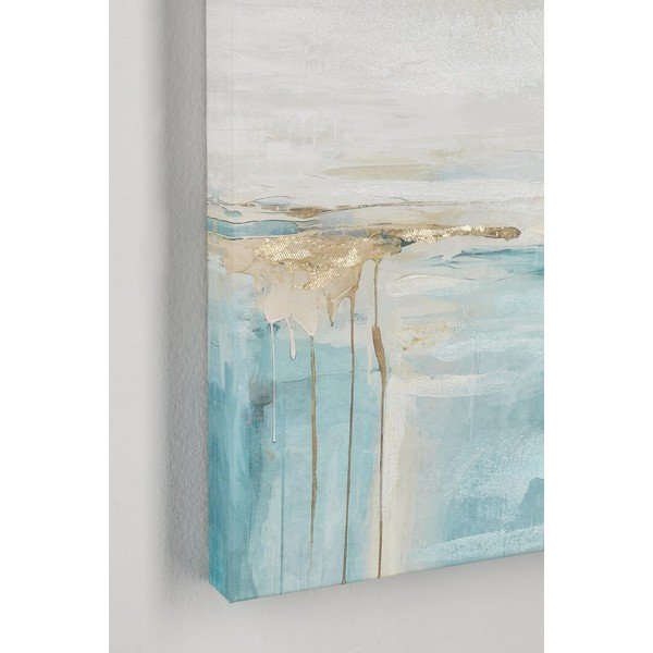 Obraz drukowany/z ręcznie malowanymi elementami na płótnie 60x60 cm Crown – Bizzotto-image-1