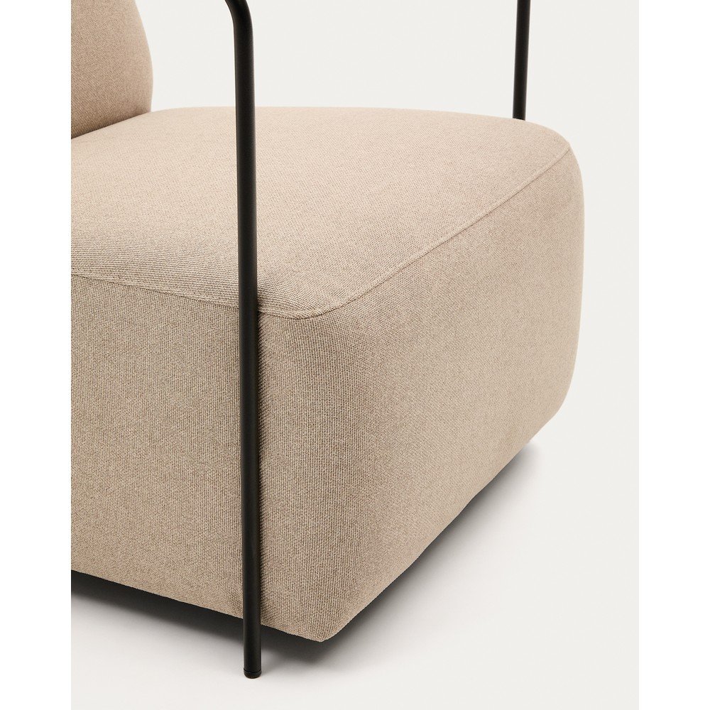 Beżowy fotel Gamer – Kave Home (zdjęcie 9)
