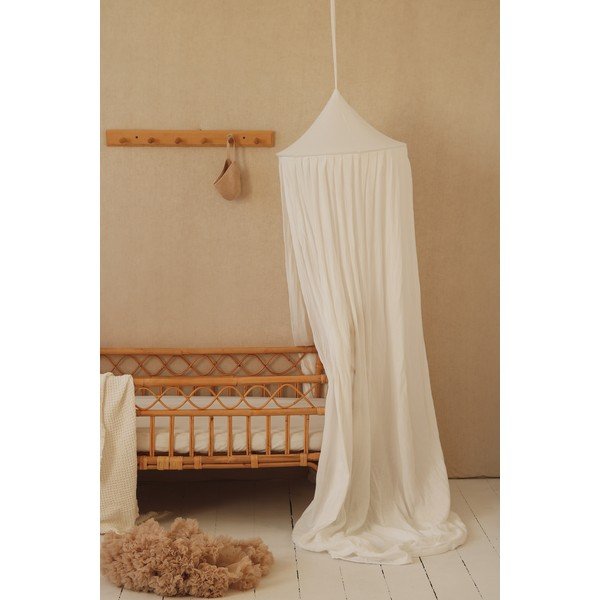 Biały bawełniany baldachim Cream – Moi Mili-image-3