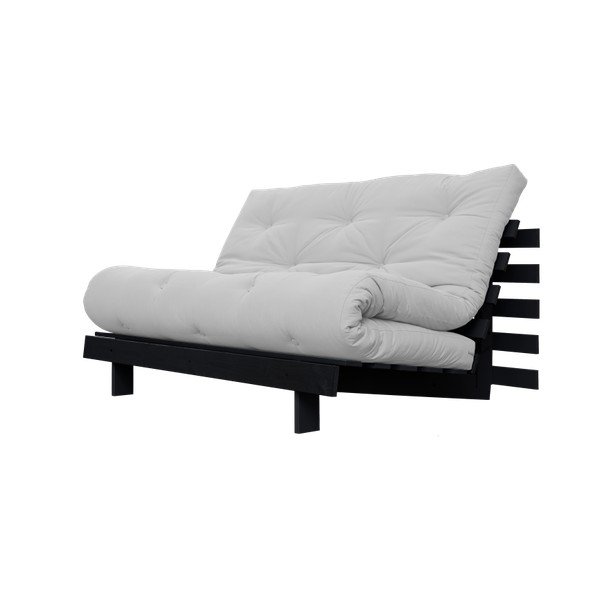 Sofa rozkładana Karup Roots Wenge/Light Grey-image-4