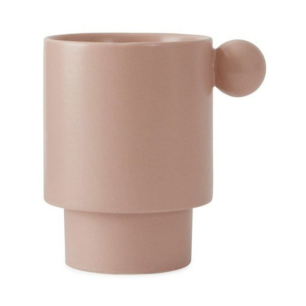 Jasnoróżowy porcelanowy kubek Inka – OYOY Living Design