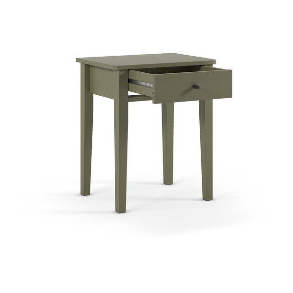 Zielona szafka nocna z matowym wykończeniem Bart – Marckeric-image-3