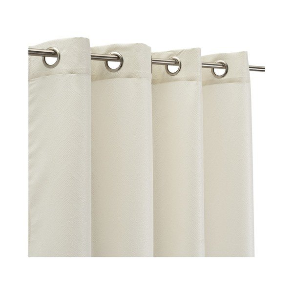 Zasłona żakardowa w beżowo-złotym kolorze 140x260 cm Lluvia – Casa Selección-image-2