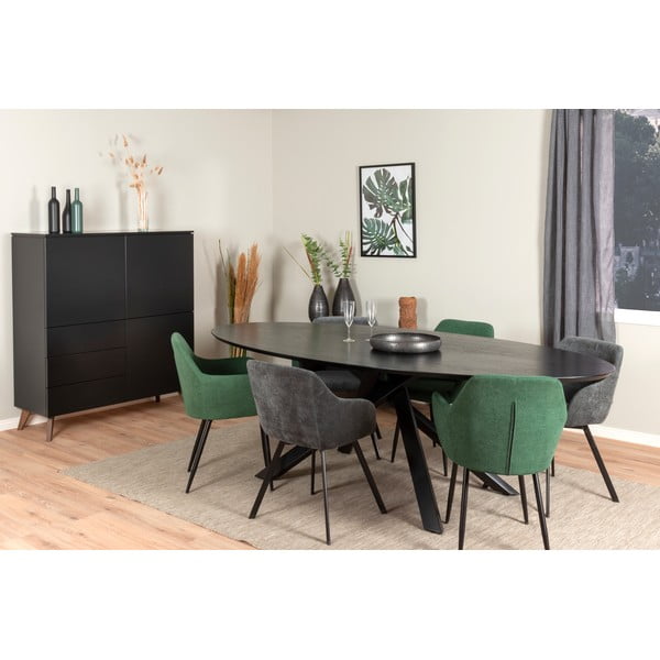 Stół w dekorze jesionu 240x120 cm Cox – Tenzo-image-4