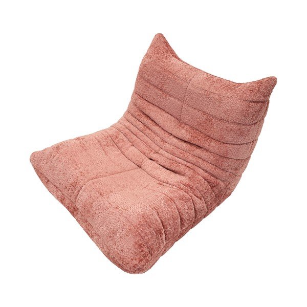 Różowy worek do siedzenia z materiału bouclé Mask – Mauro Ferretti-image-3