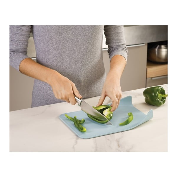 Zestaw 3 szaro-niebieskich desek do krojenia Joseph Joseph Nest Chop-image-4